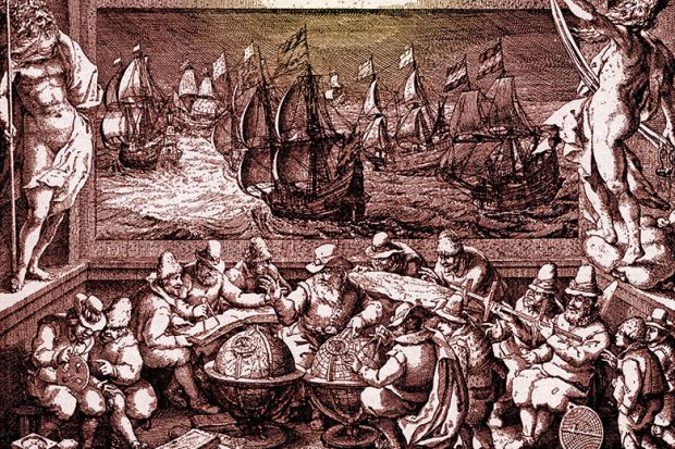 18th century presentation of Dutch seamanship