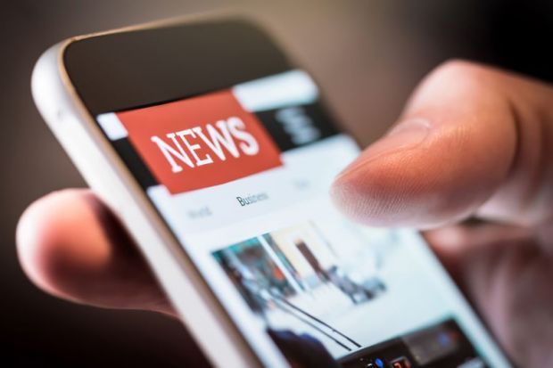 News on smartphone