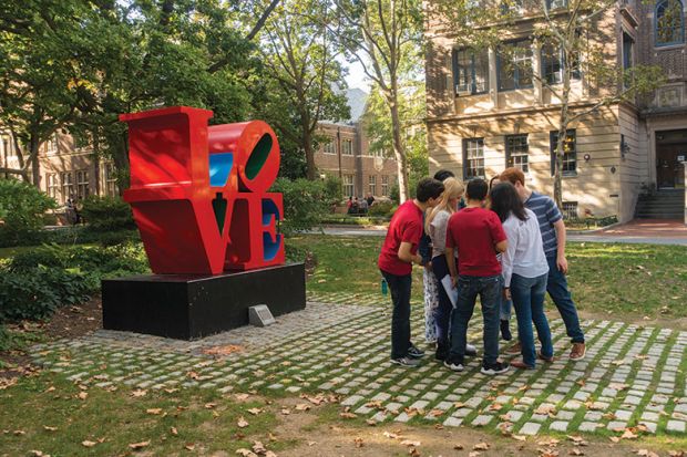 Love, University of Pennsylvania