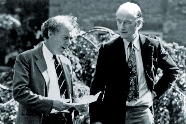 Nobel Prize winners James Watson and Francis Crick