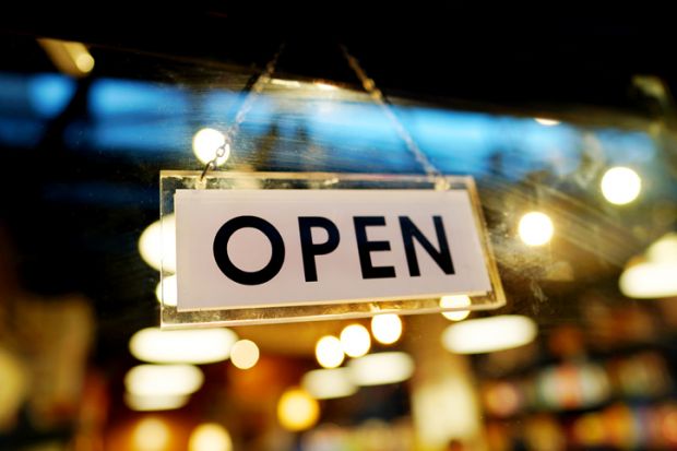 Open sign