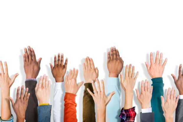 Outstretched hands Outstretched hands