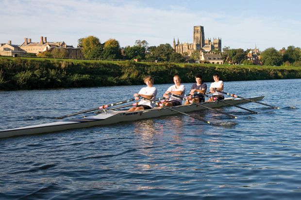 Oxford rowing quad