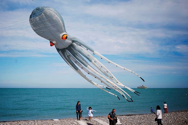 Octopus kite
