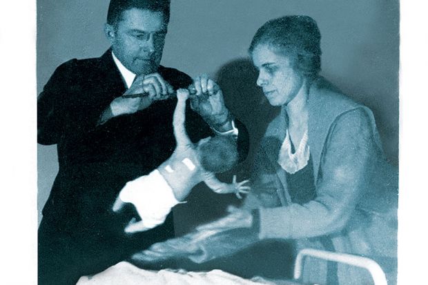 Dr John Watson and baby