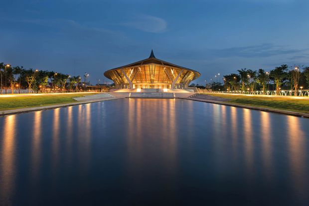 Prince Mahidol Hall, the grand hall of Mahidol University