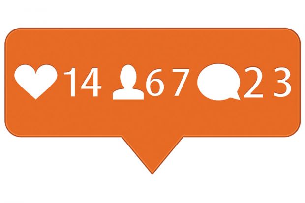 Panel of social media interaction tools Panel of social media interaction tools