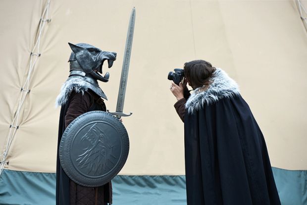 people dressed in game of thrones costume people dressed in game of thrones costume