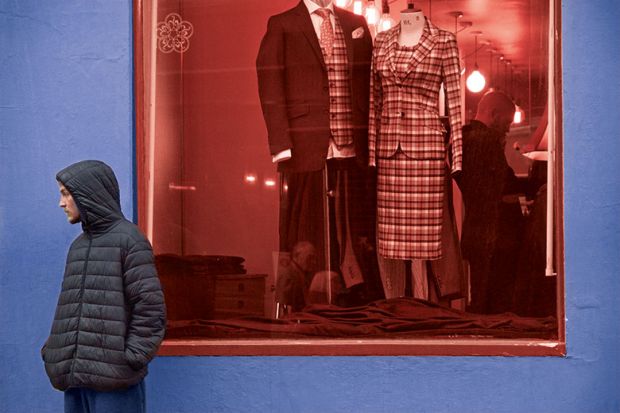 Posh clothes shop