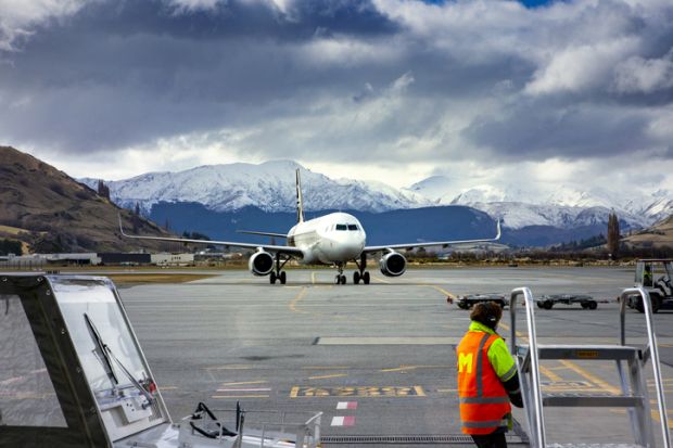 Queenstown, New Zealand, illustrating news article about plans to allow return of international students