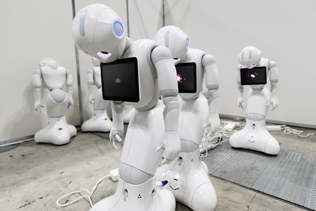 sleeping robots