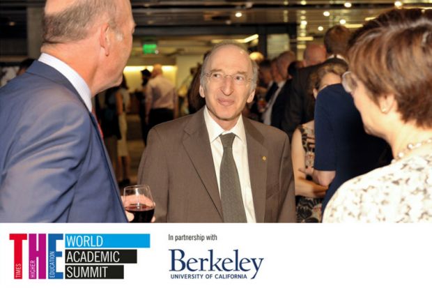 Saul Perlmutter in discussion at World Academic Summit Saul Perlmutter in discussion at World Academic Summit