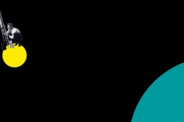 Researchers on floating coloured circles 