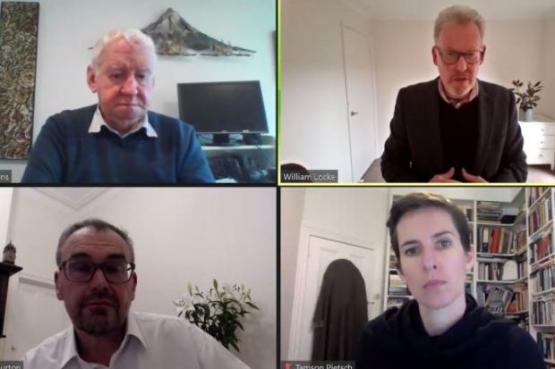 Melbourne Centre for the Study of Higher Education Forum Mark Warburton Frank Larkins Tamson Pietsch William Locke 