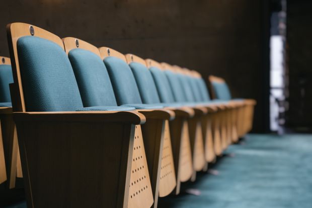 Seats in lecture theatre