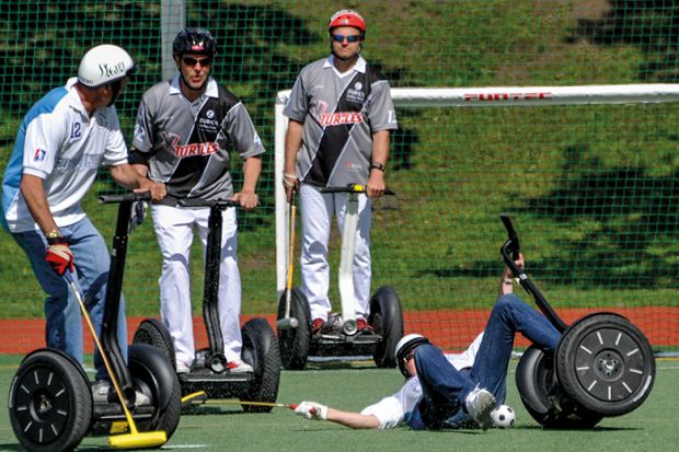 Segway Polo World Cup, Stockholm, 2012 Segway Polo World Cup, Stockholm, 2012, illustrating innovation, THE World Academic Summit
