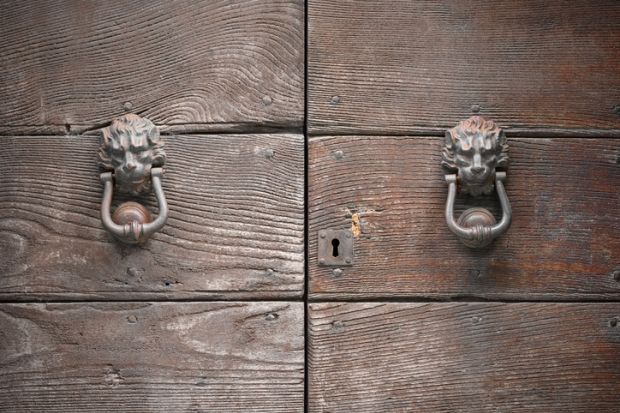 Shut door