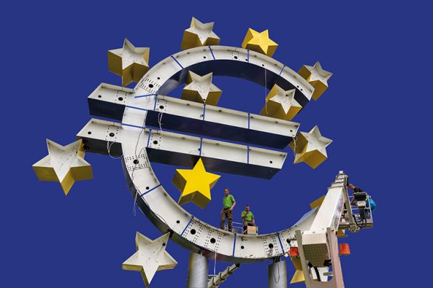 giant illuminated euro neon sign giant illuminated euro sign