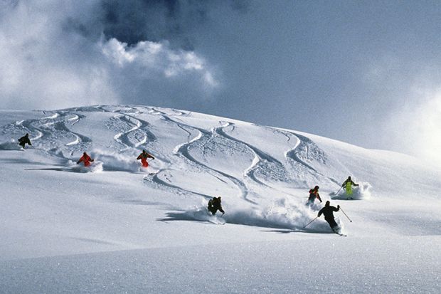 skiers