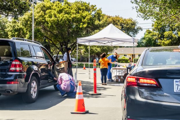 Stanford University Covid-19 antibody survey testing site