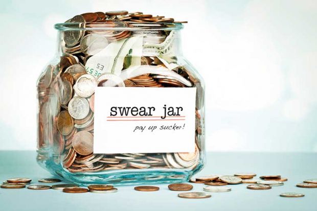 Swear jar Swear jar