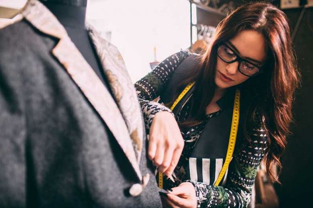 Tailor at work