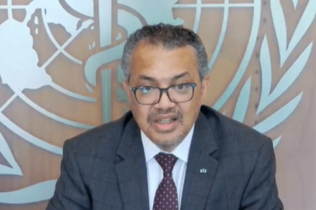 WHO director-general Tedros Adhanom Ghebreyesus 