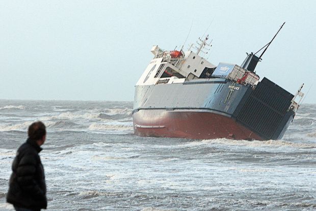Boat on the sea