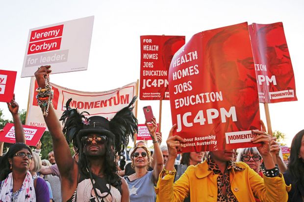 Jeremy Corbyn supporters