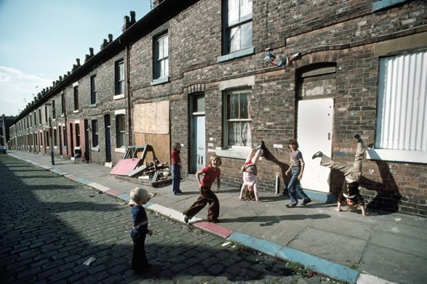 Children playing in the street