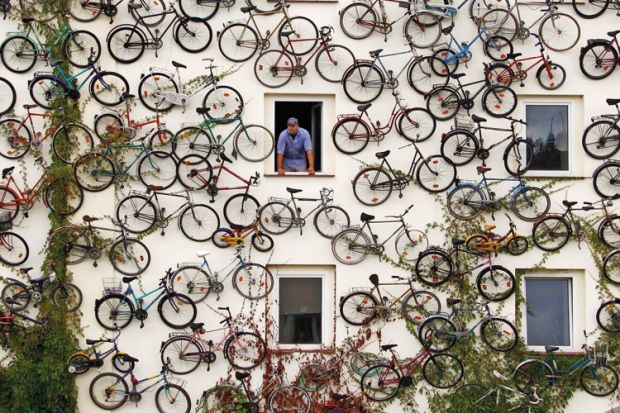 Christian Petersen looks out of shop window, Altlandsberg, Berlin, 2010 Christian Petersen looks out of shop window, Altlandsberg, Berlin, 2010