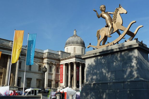 Fourth plinth, Trafalgar Square