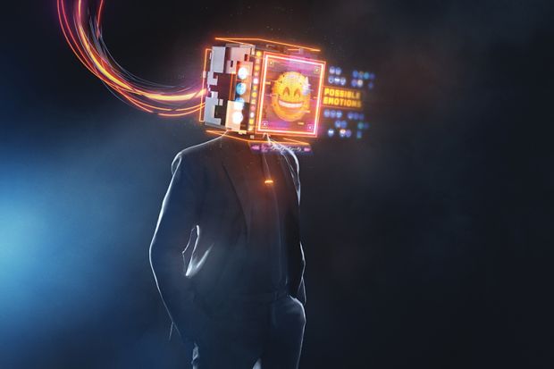 Person with emoji head Person with emoji head