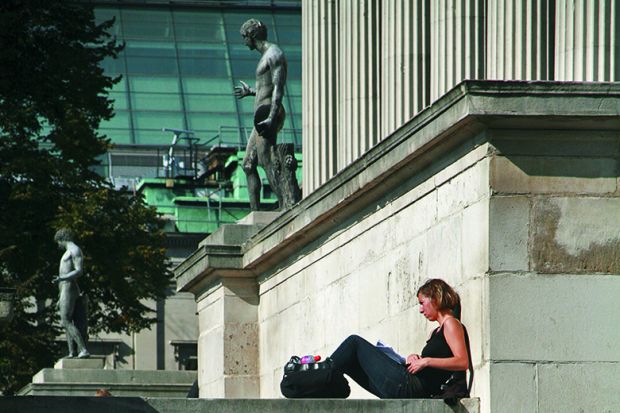The Quad at University College London, England, UK The Quad at University College London, England, UK