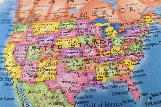 United States map
