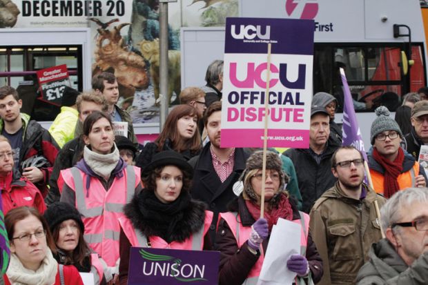 University and College Union (UCU) rally, Manchester University and College Union (UCU) rally, Manchester