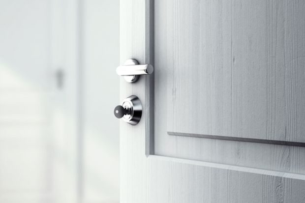 Unlocked open door Unlocked open door