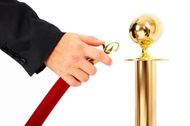 Unlocking red velvet rope