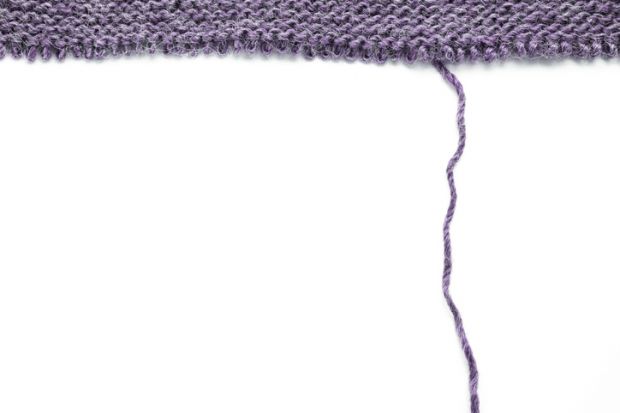 Unravelling knitting Unravelling knitting