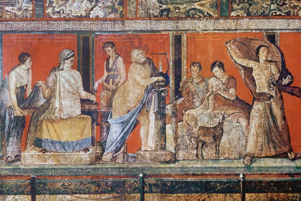 Ancient Roman painting Ancient Roman painting