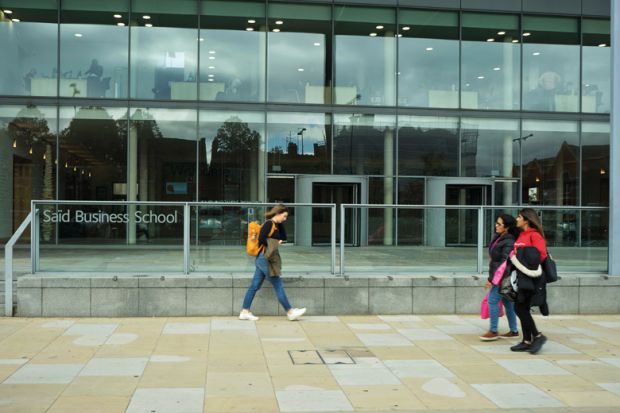 Said Business School new building at the University of Oxford. Oxford,England,UK as described in the article