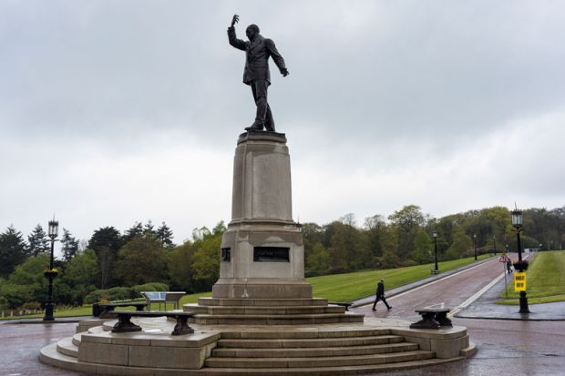 A statue of Lord Carson A statue of Lord Carson to illustrate Northern Irish universities ‘in limbo’ after year of no government