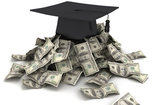 Mortar board with cash to illustrate Pressure to pass mediocre students made me leave academe