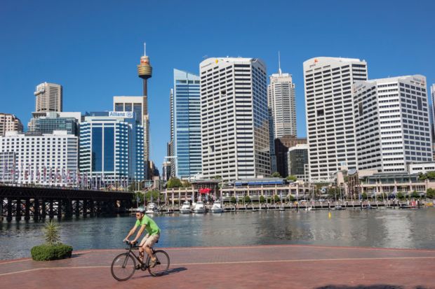 Australia, Sydney, Central Business District CBD as illustrated in the story