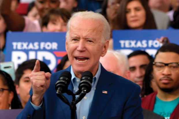 Presidential candidate Joe Biden