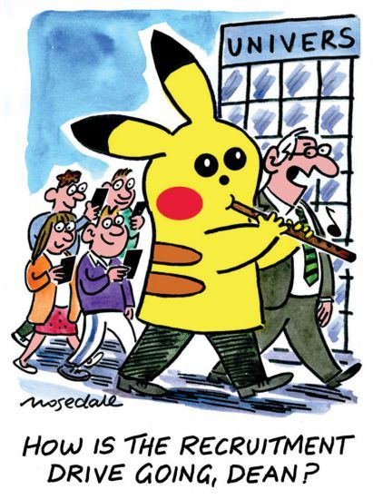 The week in higher education cartoon (28 July 2016) The week in higher education cartoon (28 July 2016)